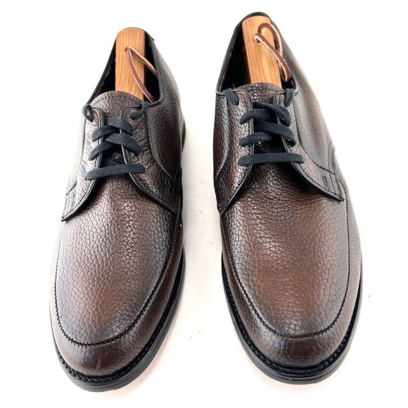 Vintage Stacy Adams Massagic Brown Leather Comfort Dress Shoes Mens Sz 7.5E main image 11